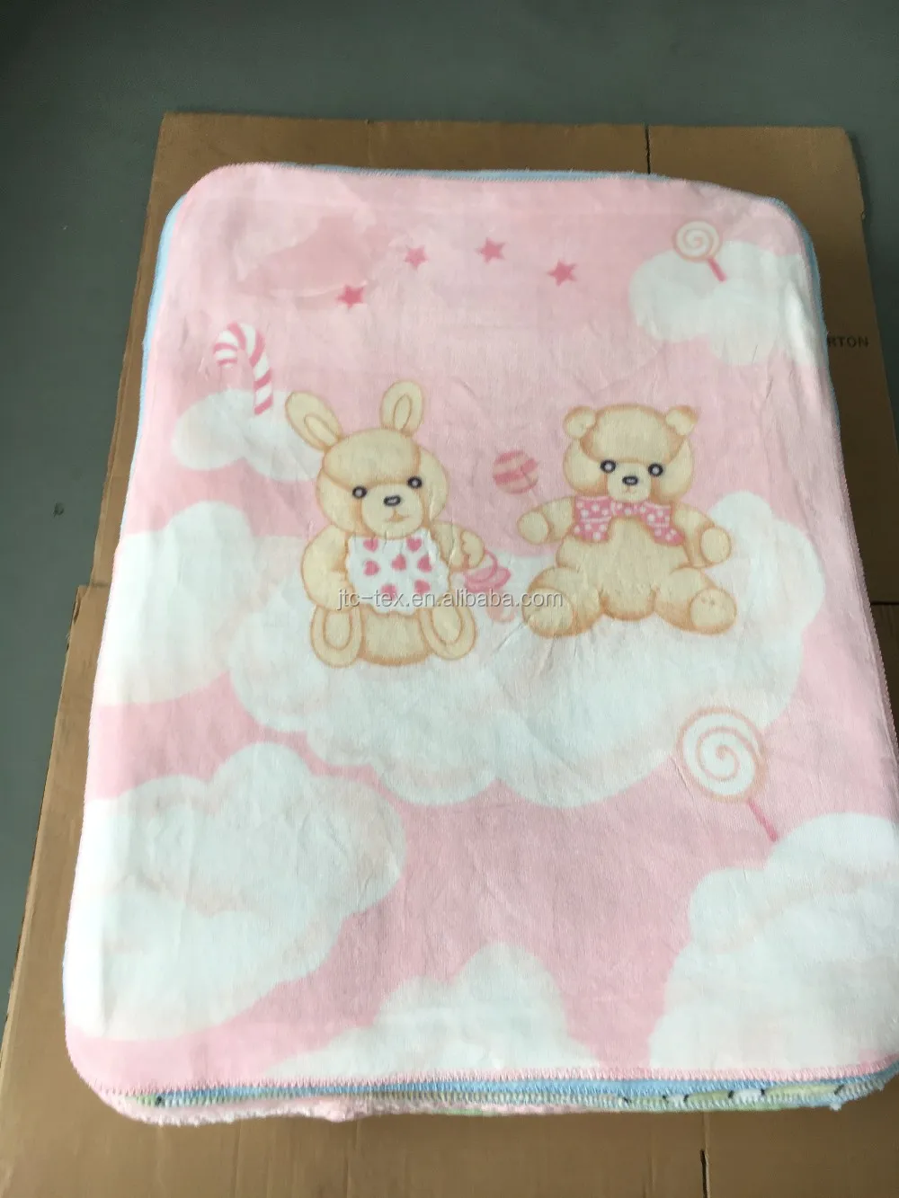 
Super Soft Cloudy Baby Blanket/Cloudy Kids Blanket/ Cloudy Children Blanket 