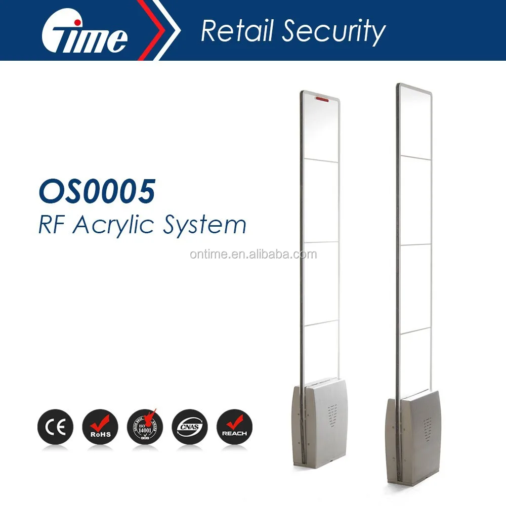 ONTIME Security Equipment EAS RF Acrylic Antenna Anti-theft Equipment Barcode Security System OS0005