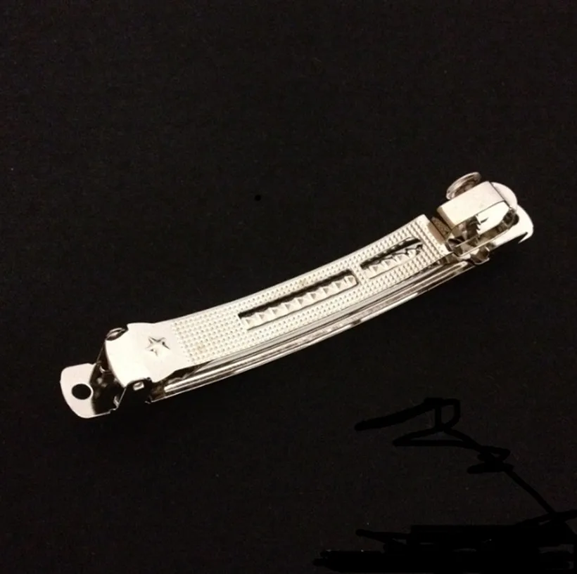 500pcs Good quality French Style Clips Barrettes for Hair Bows Hairbow -100mm