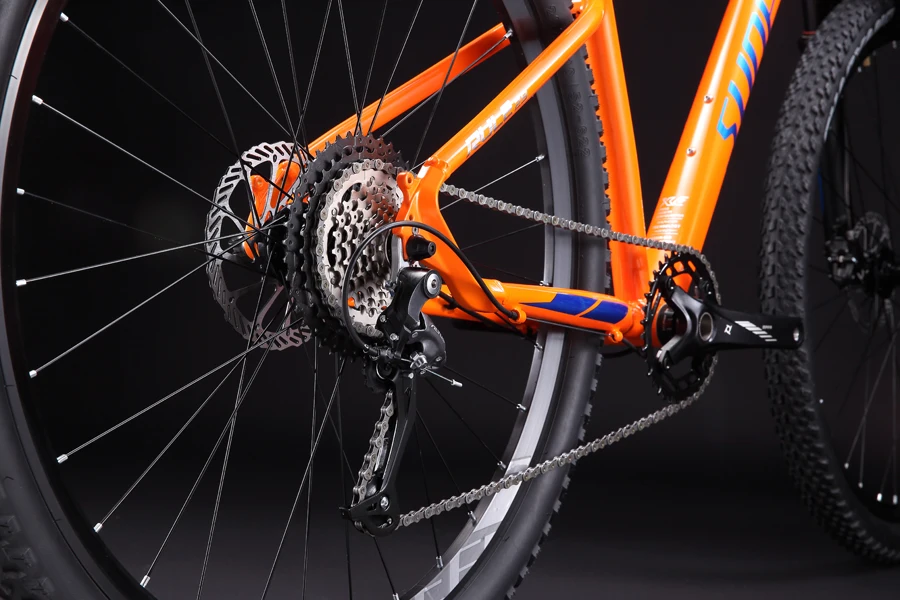 High performance 9 speed aluminium bicycle mountain bike for adults