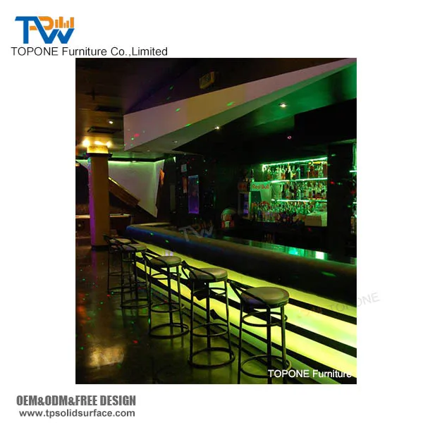 Modern Marble mcdonald Restaurant bar counter Design