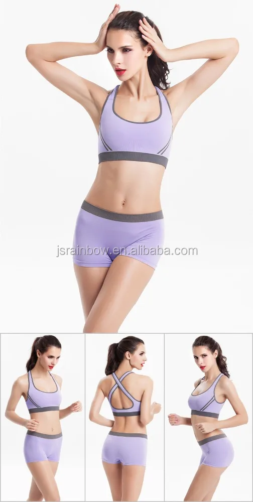 Women Sexy Yoga bra Gym bra Seamless Stretchy spandex Sports Bra Wholesale
