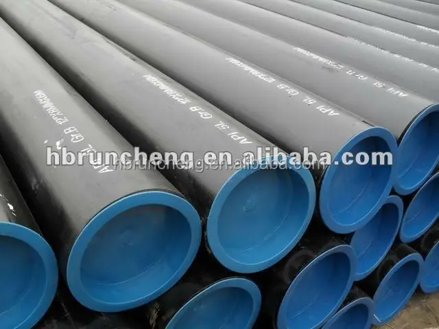 DIN1629 ST52 hot rolled seamless steel pipes