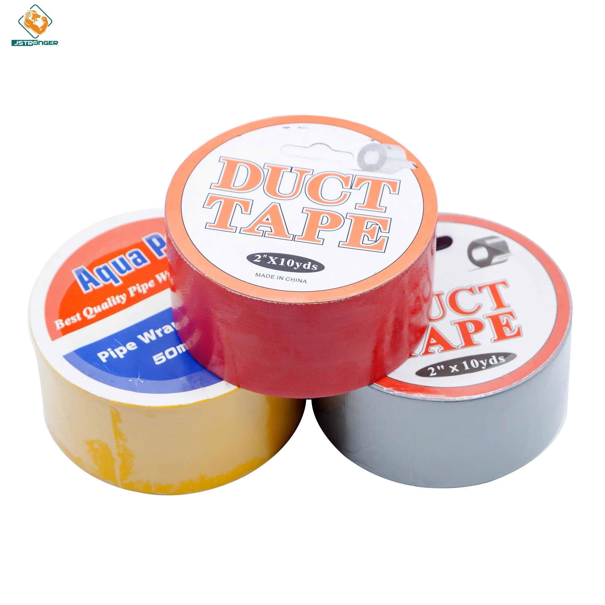 Color Carpet Tape High Viscosity Waterproof Duct Cloth Tape Jumbo Roll For Floor Splicing Bundling Duct Wrapping Tape