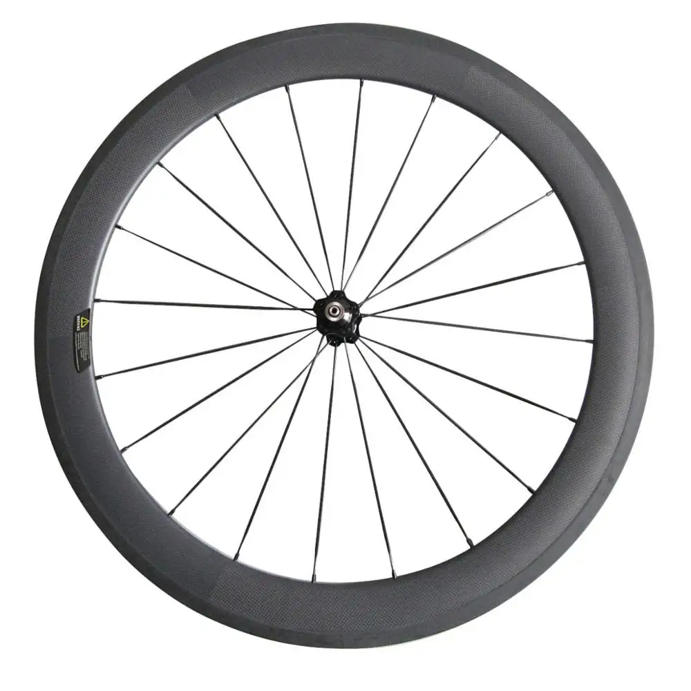CSC 700C 60mm Front 88mm Rear Tubular Road Bicycle Carbon Fiber Wheel