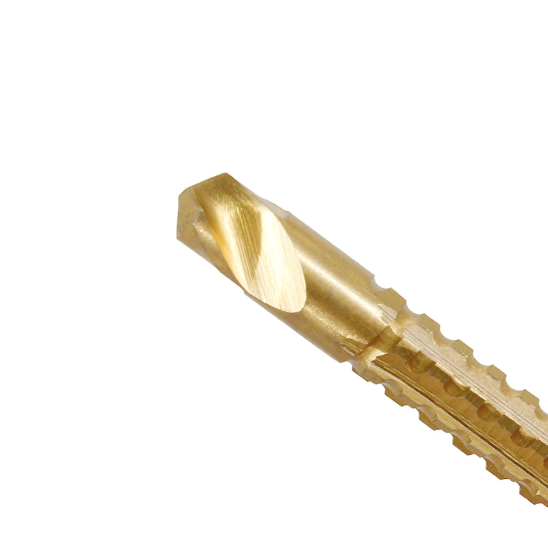 6 PCS/Set High Speed Steel Straight Shank Twist Drill Bit for Drilling Metal, Wood and Plastics