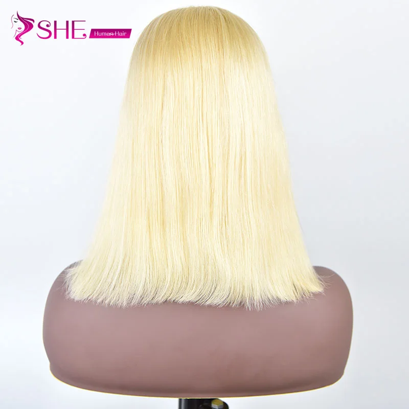 
wholesale factory price and high quality Long hair #613 blonde lace front and Full lace wig with baby hair 