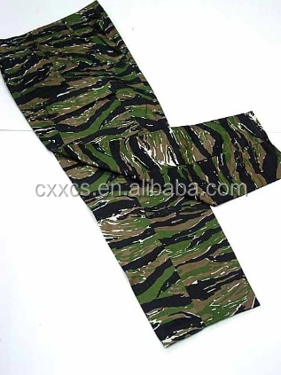 Lizard Stripe Camouflage BDU Army Military Uniform
