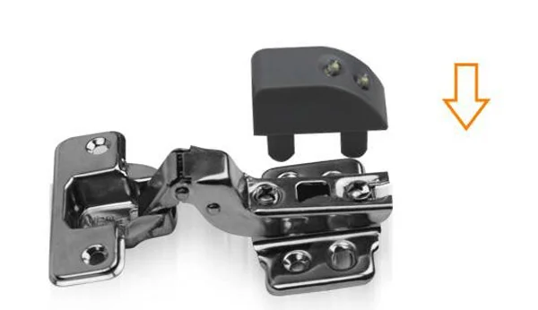 2017 mini battery powered hinge light soft closet drawer wardrobe cabinet lighting led sensor light