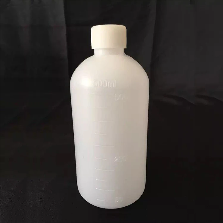 Лаборатория 100 мл Пластиковые узкогорлые реактивов со шкалой