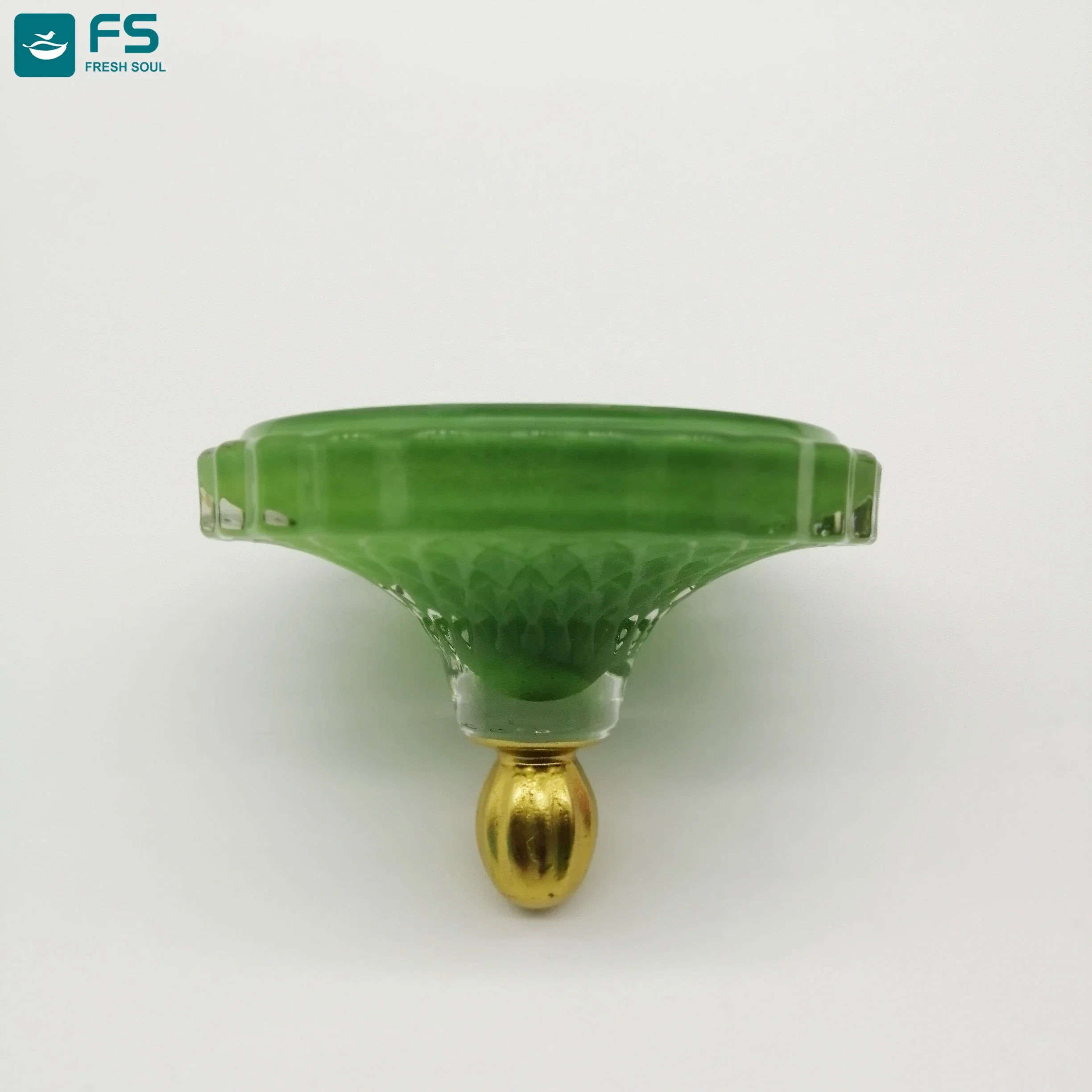 Crystal glass bottle scented candle soy wax manufacture