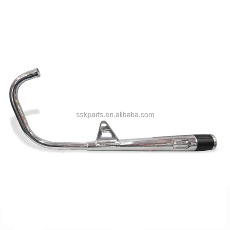 HAISSKY Motorcycle Parts Spare Famous CG 125 bajaj spare parts Motorcycle Exhaust Pipe
