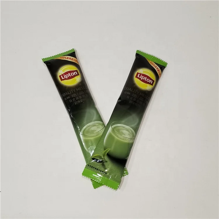 Aluminum Back Sealing Coffee Milk Tea Powder Packaging Bag Stick Pack Film