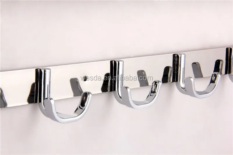 Wesda аксессуары для ванной комнаты Полка для полотенец и одежды из нержавеющей стали и сплава 2029