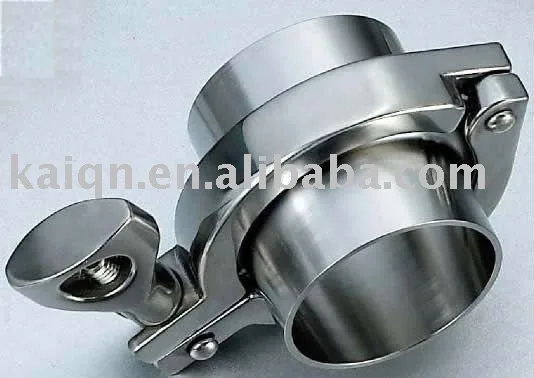 Sanitary stainless steel tri clamp fittings (grade 304/316L)