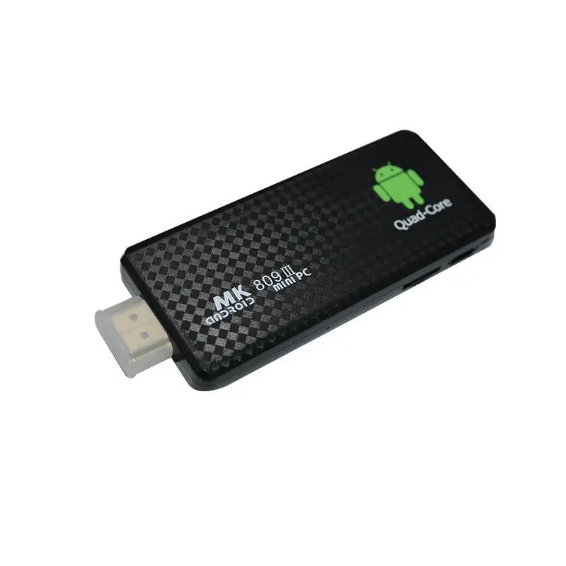 Заводская Прямая поставка MK809 IV четырехъядерный android 5,1 TV Stick RK3229 smart tv dongle
