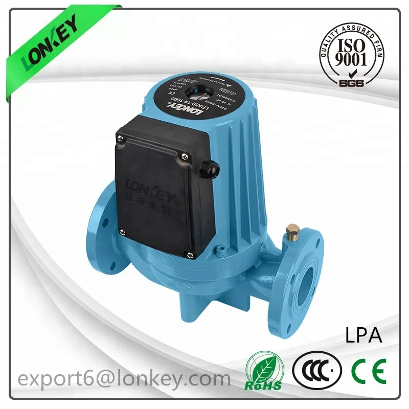 0.37kw High temperature hot water intensifier circulator pump