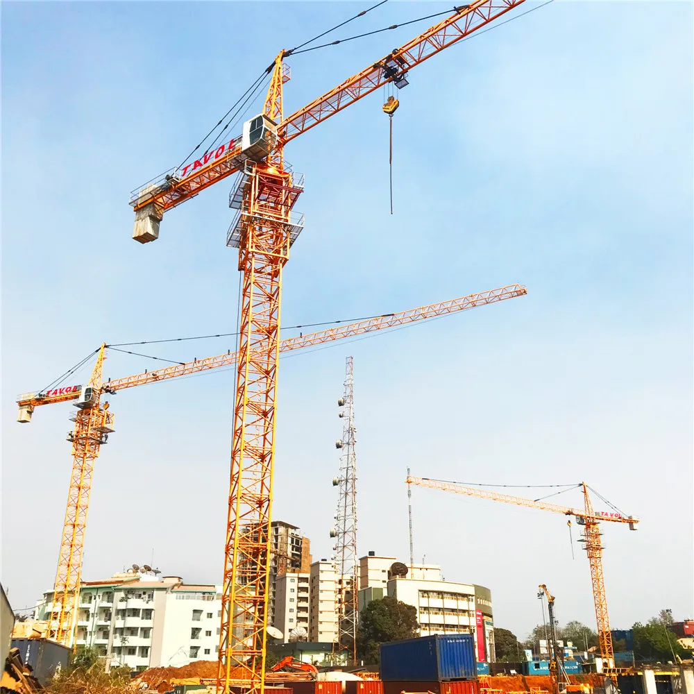 Китай 10t строительный башенный кран 6015 10 тонн