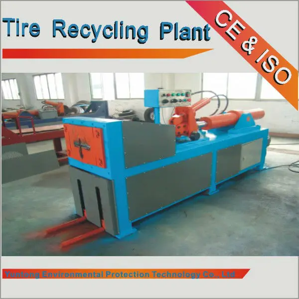 Гидравлическое устройство для удаления проволоки шин (устройство для удаления лома шин, установка для переработки отходов шин, устройство для удаления проволоки шин)