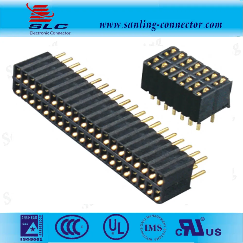 UL 5 pin 6 pin 8 pin 12 pin 1.27 мм 2.54 мм SMT женский коллектор разъем