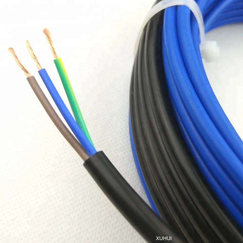 5 mm diameter double guide floor heating cable