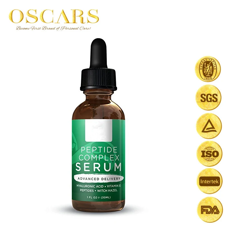 Coenzyme Q10 collagen oil drop cream with DNA helix Premium shining serum droplet