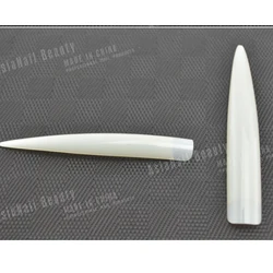 pedivac Thin Artificial finger Nail Tips False Nail Tips French Stiletto Nail Tips