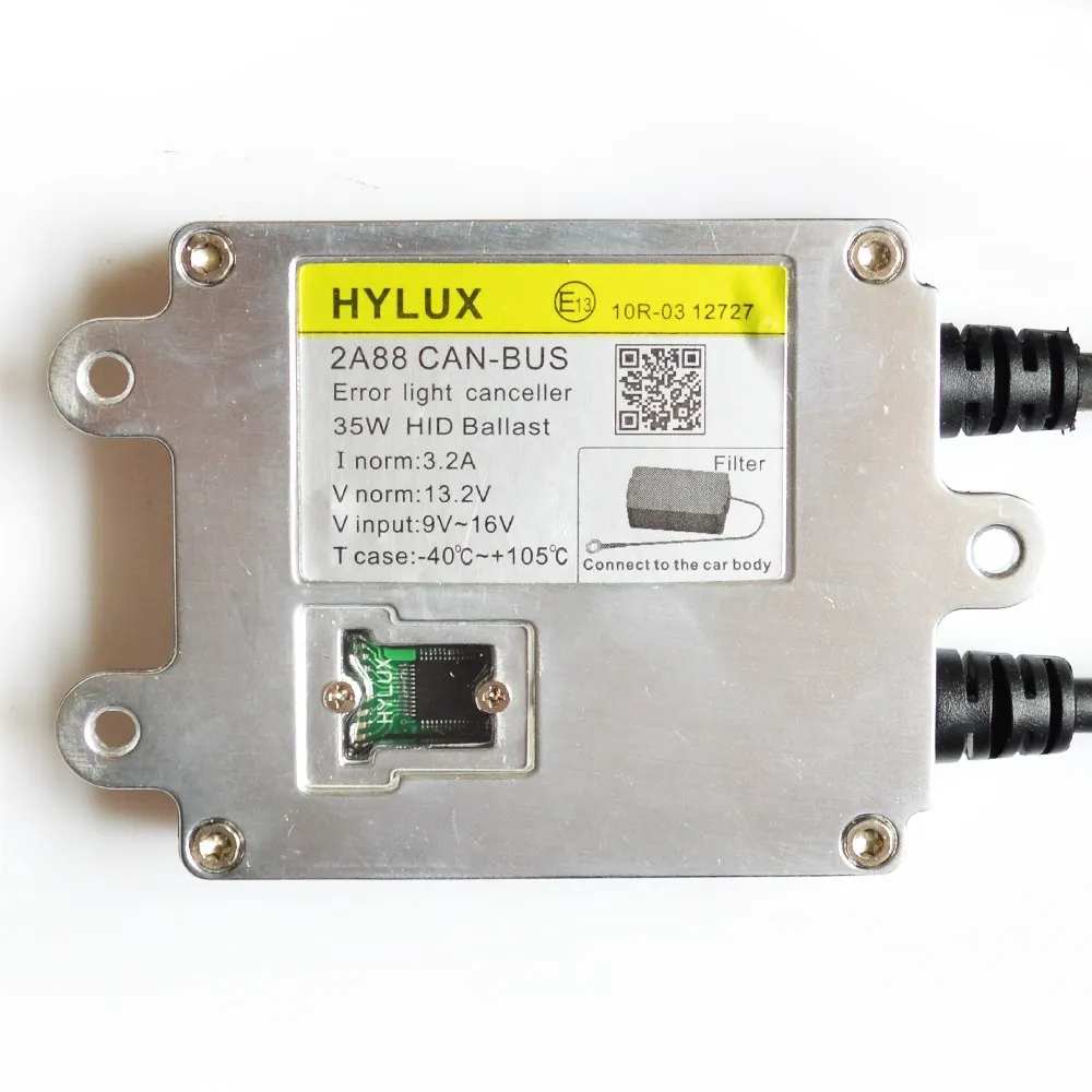 36 months Warranty High Performance Canbus Ballast Genuine Hylux 2A88 Canbus Ballast AC 12V 35W slim HID