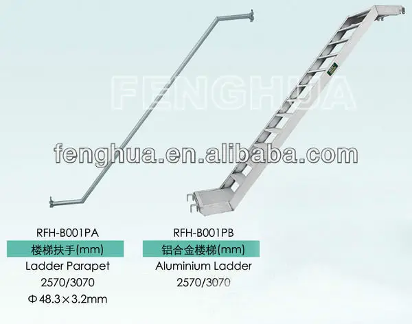 Scaffoldings Aluminium Ladder