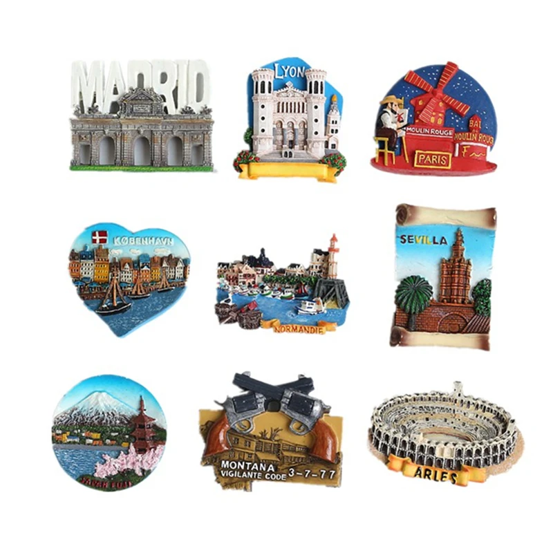 resin fridge magnet London tourist souvenir Manufacturers