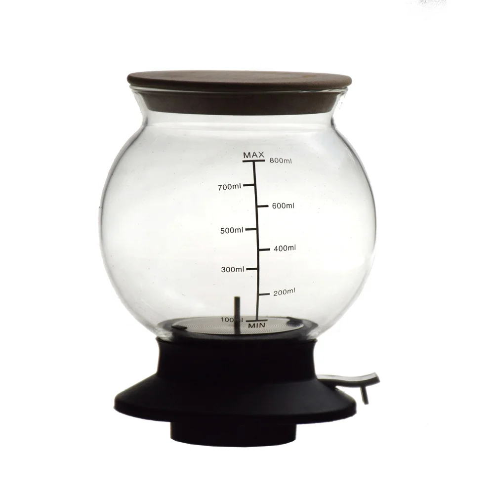 
New Drip/ brew Coffee Maker accessories Dutch Style Coffee Tea Maker 800ml glass pot for Home Office 