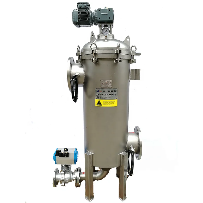 mechanical scraping diesel fuel self cleaning filter