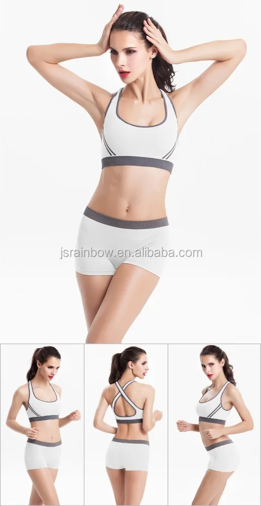 Women Sexy Yoga bra Gym bra Seamless Stretchy spandex Sports Bra Wholesale