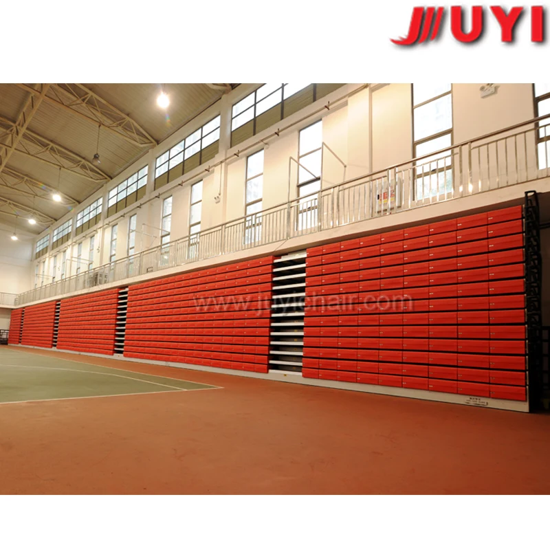JY-750 Factory Price Indoor Gym Bleachers Retractable retractable grandstand Bleachers Telescopic bleacher