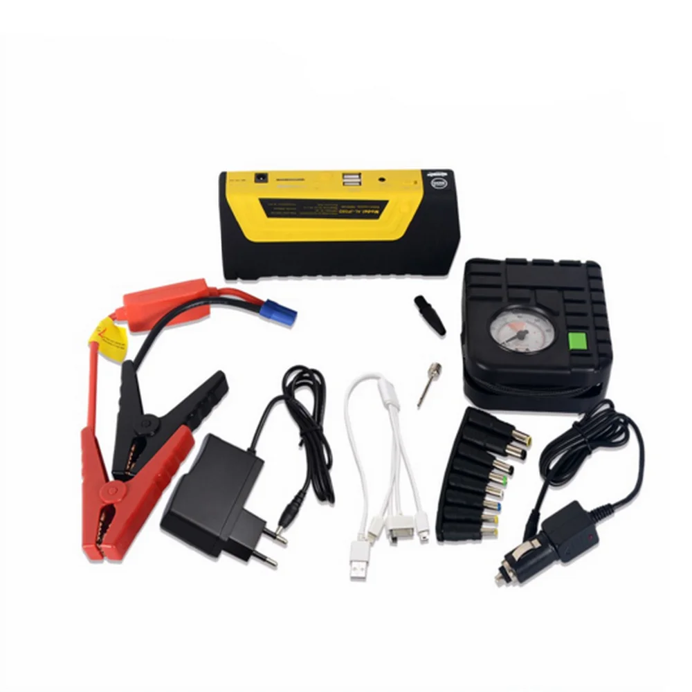 jump pack charger 69800mAh portable battery booster jump starter and air compressor