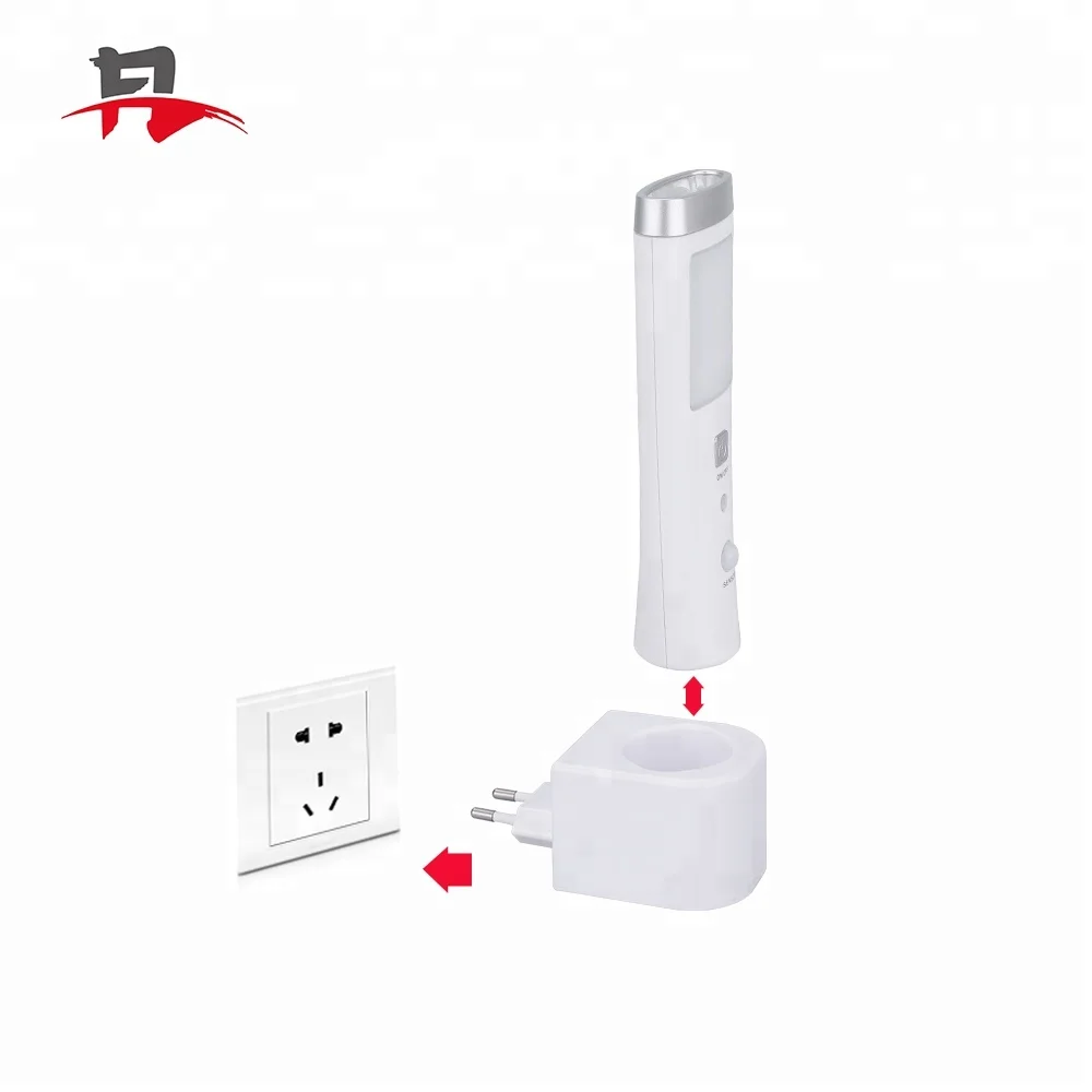 Indoor 15+5 LED Baby Night Light With Flashlight Wireless Charging Rechargeable Motion LED Emergency Sensor Night Lights