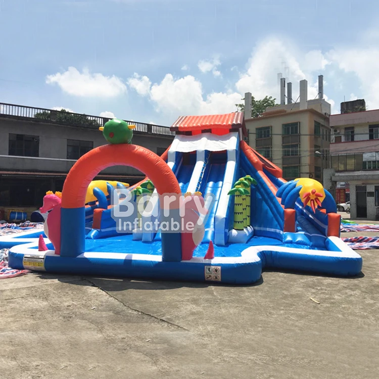 Оборудование для парка джунглей, надувной аквапарк для завода во дворе