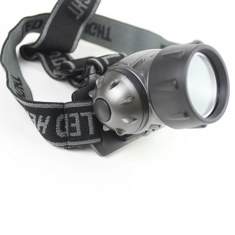 050-A lamp on strong weak flash sos 3*AAA battery led head lamp