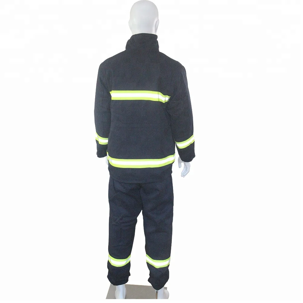 High Performance PTEF Coated Fireproof Treatment Fire Fighting Suit