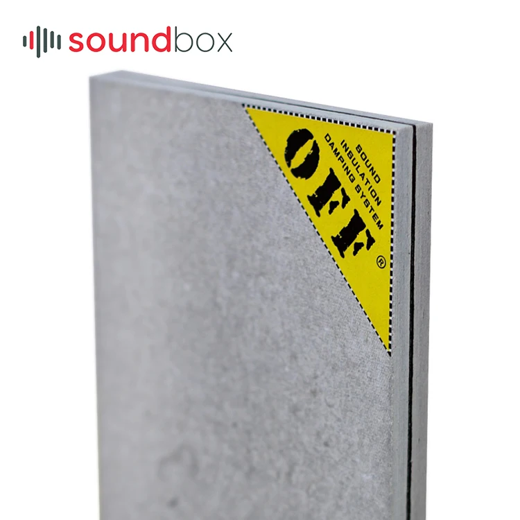 Soundbox home bedroom theater music room indoor wall and ceiling noise control sound insulation board building material