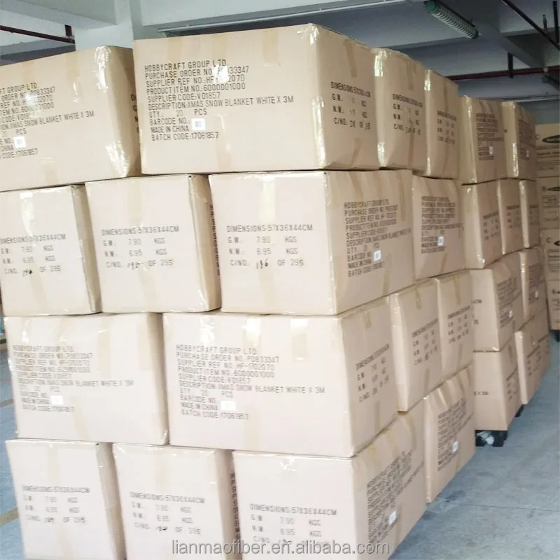 
Happy fake snow blanket for Christmas decor/party decor 