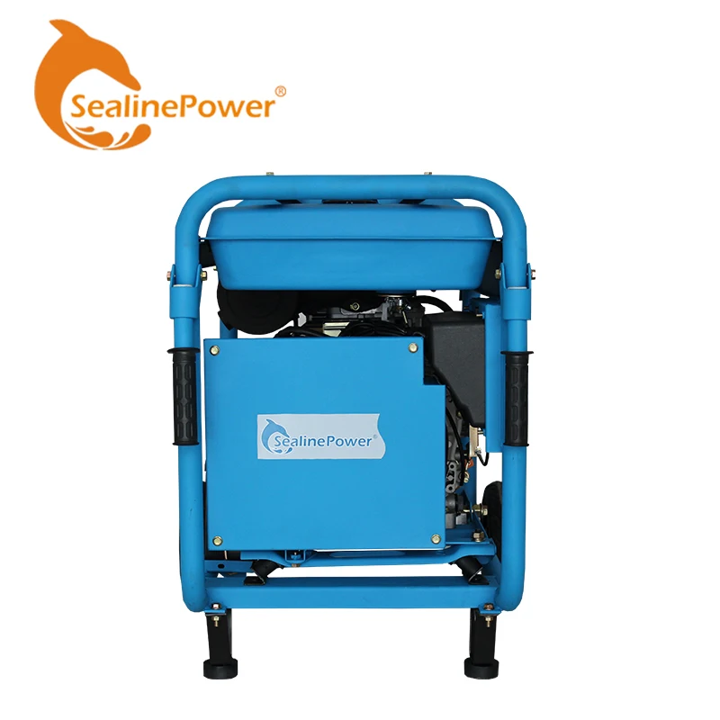 Electric Start Single Cylinder 8kw Inverter Generator Diesel