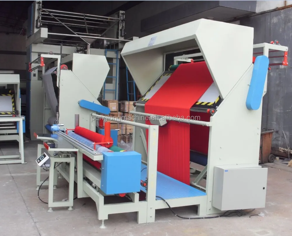 
Knitted Fabric Inspection Rolling Machine with Passage cum cutter edge align system easy to operate 