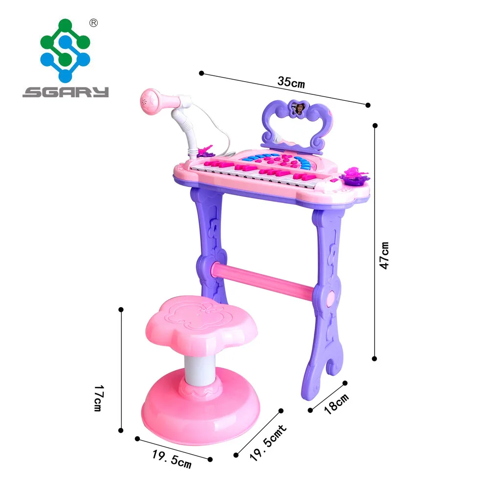 High quality children electronic piano toys with USB