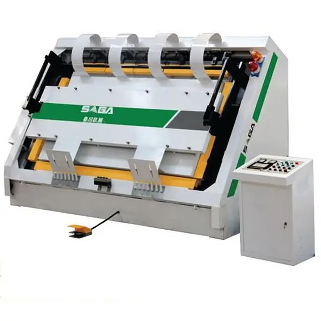 SZ20-SA High Frequency Press Slant Gluer For Door Frame Assembly