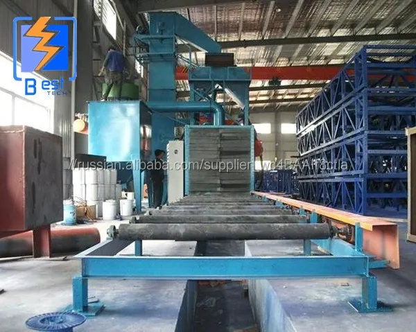 Листового металла и профиль дробеструйной машины