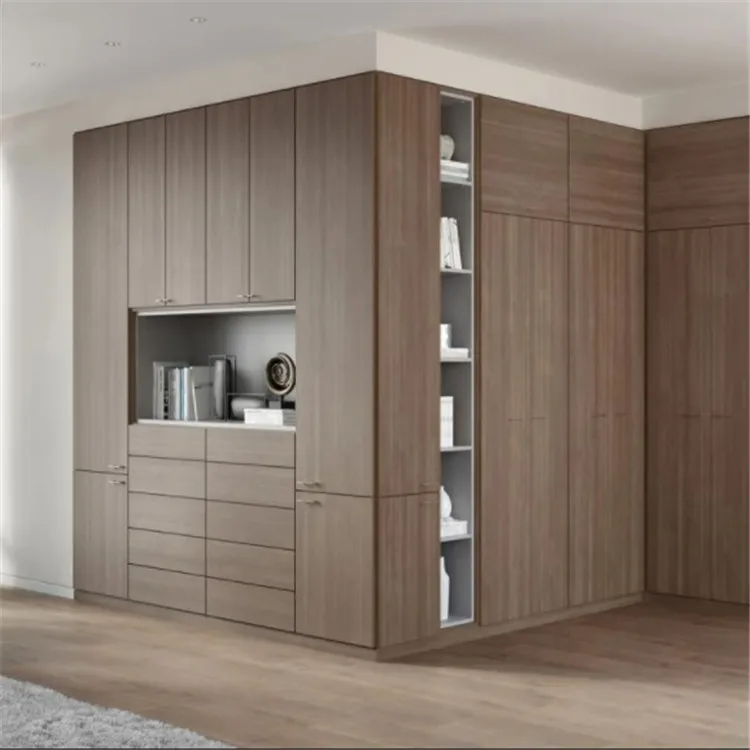 China manufacturer wholesale cheap modern custom wooden cloth wardrobes cabinet sliding door bedroom furniture sliding wardrobe