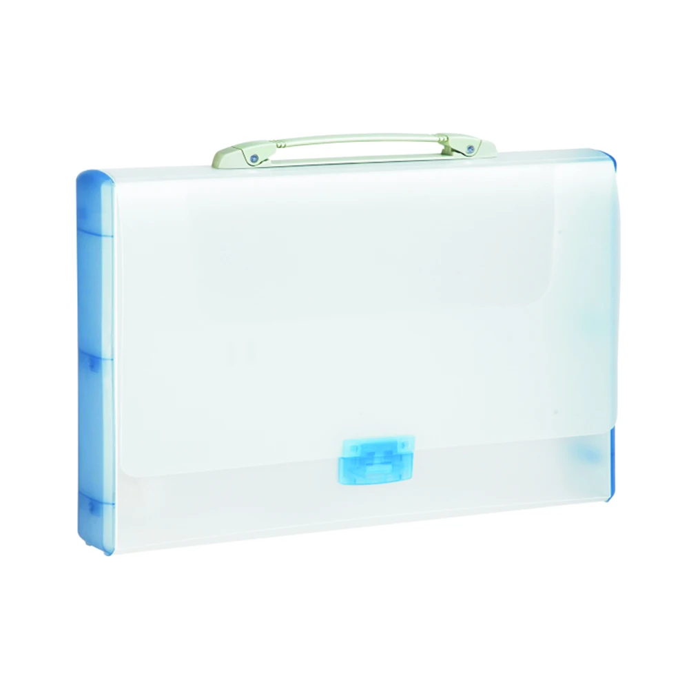 Высококачественный Пластиковый Полипропиленовый чехол для документов Comix размера A4 / A5 с ручкой