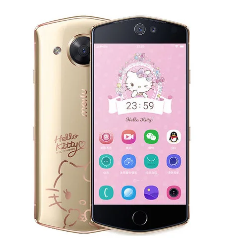 
HK Specs Meitu M8S Hello Kitty 4GB 128GB Deca Core MT6797X 1920*1080P 3100mAh Battery Fingerprint ID OTA Update 