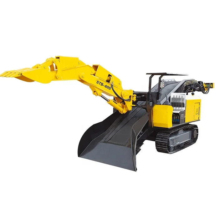 Four wheel scraper type Mucking Loader Machine for metal mining